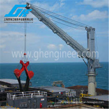 Electro Hydraulic Luffing Marine Crane 4T/25M